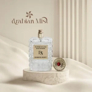 Flower of Love perfume Arabian Mist Dubai floral romantic fragrance rose jasmine long lasting feminine scent UAE