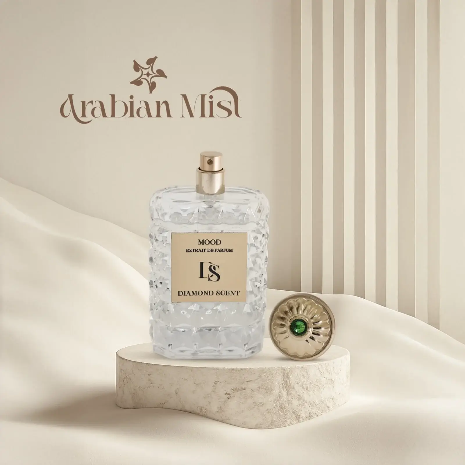 Mood perfume Arabian Mist Dubai fresh citrus fragrance long lasting clean scent everyday unisex perfume UAE